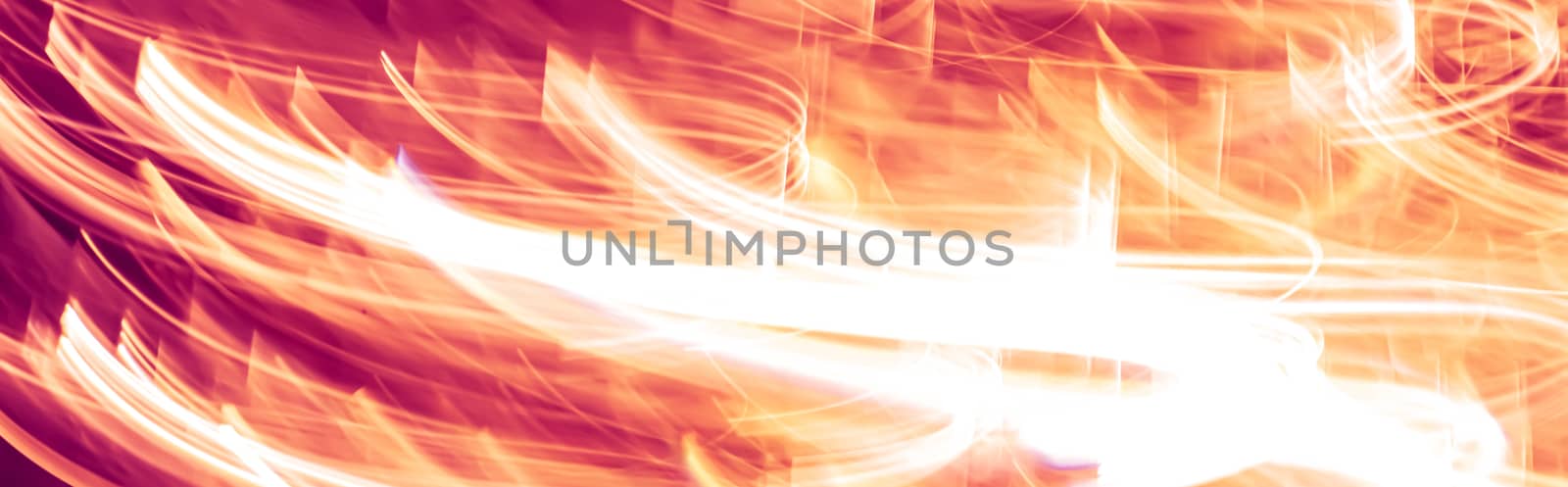 Light waves as abstract futuristic background, science and high tech design by Anneleven