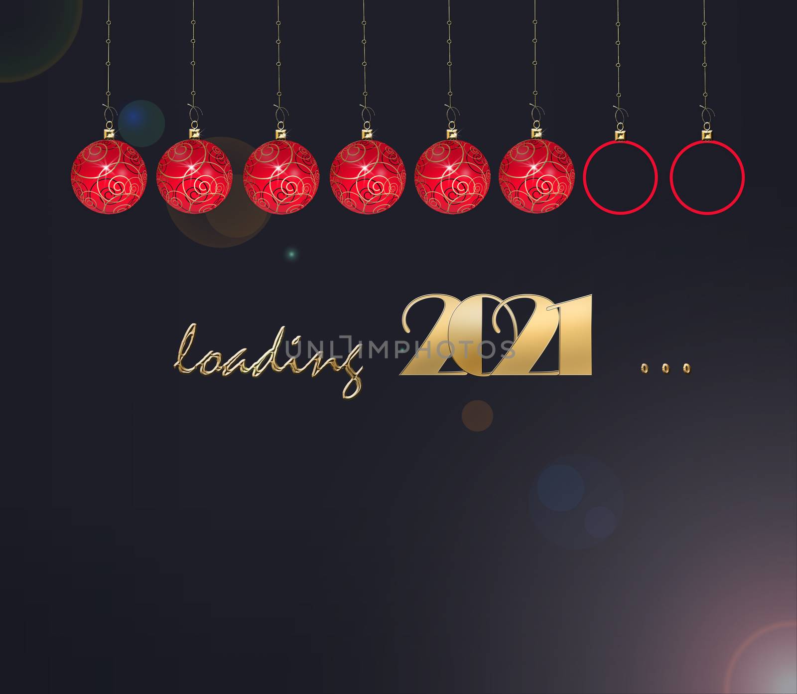 Loading 2021 New Year background by NelliPolk