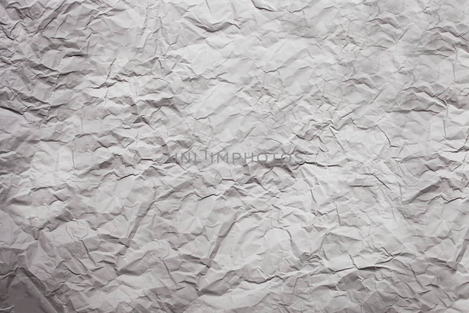 A clean sheet is strongly crumpled paper grey by Mastak80