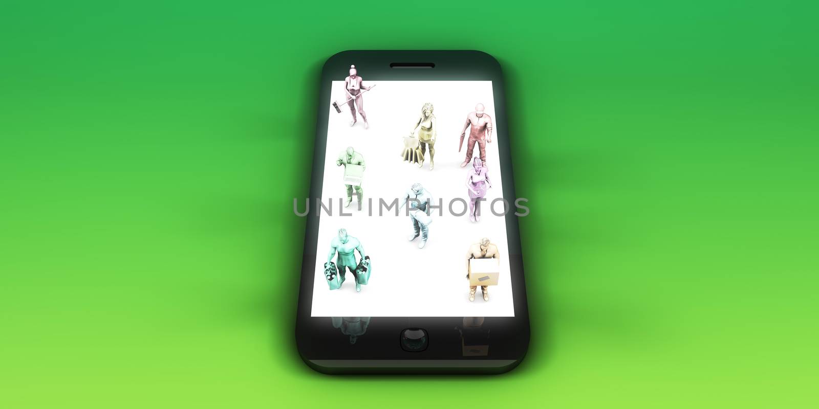 Access Economy or Gig Services By Using Smartphone