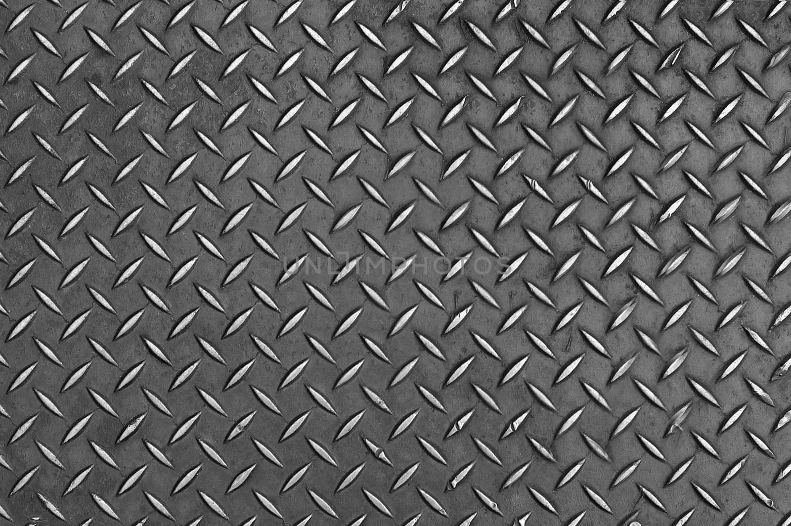 Metal surface with a repeating texture pattern. Texture or background
