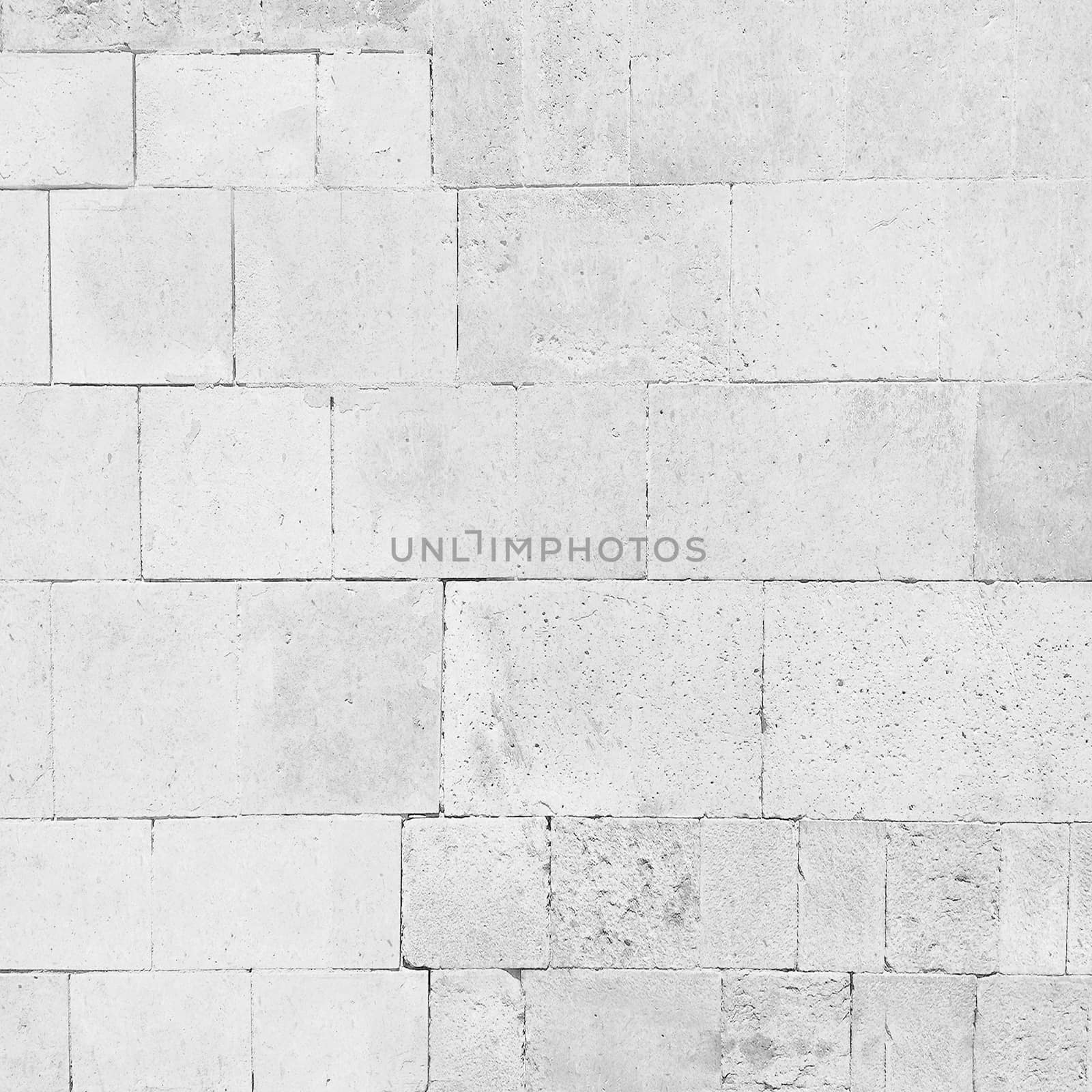 The wall of the house is made of white gas silicate blocks .Texture or background