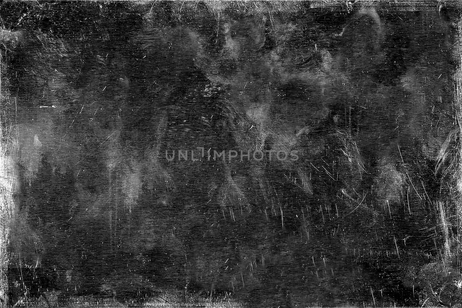 Dark metal surface with scratches and texture.Texture or background.