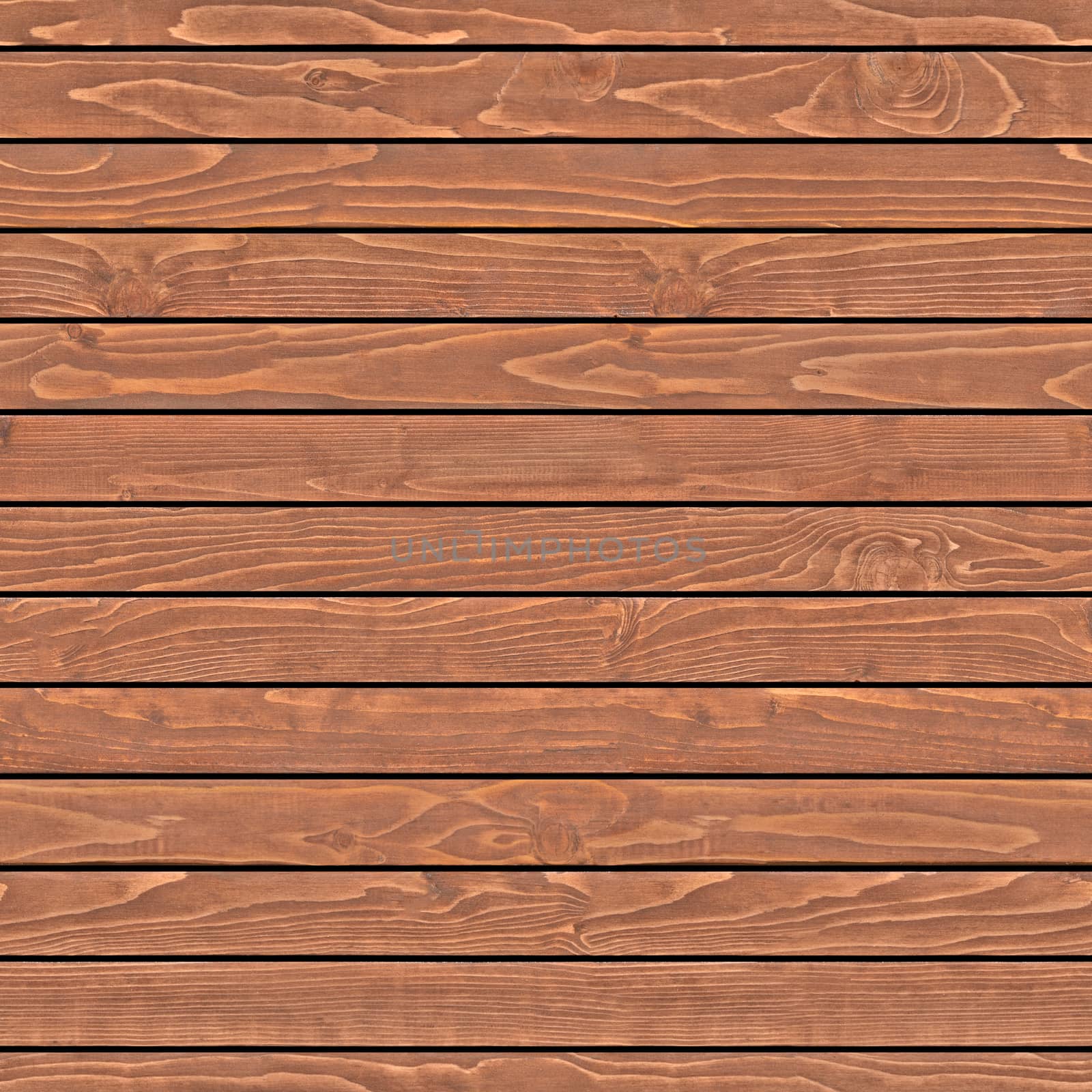 Horizontal brown Board for the fence with natural stains on the surface .Background or texture