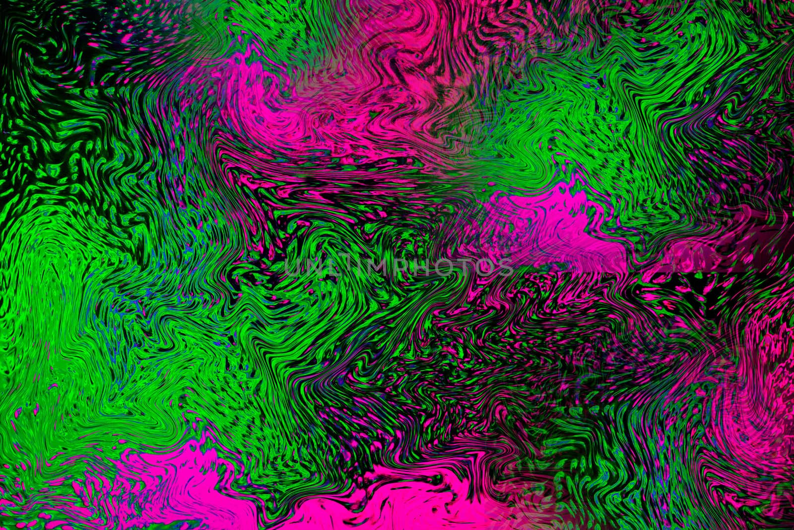 Abstraction in the form of a colorful vortex of different colors.Texture or background
