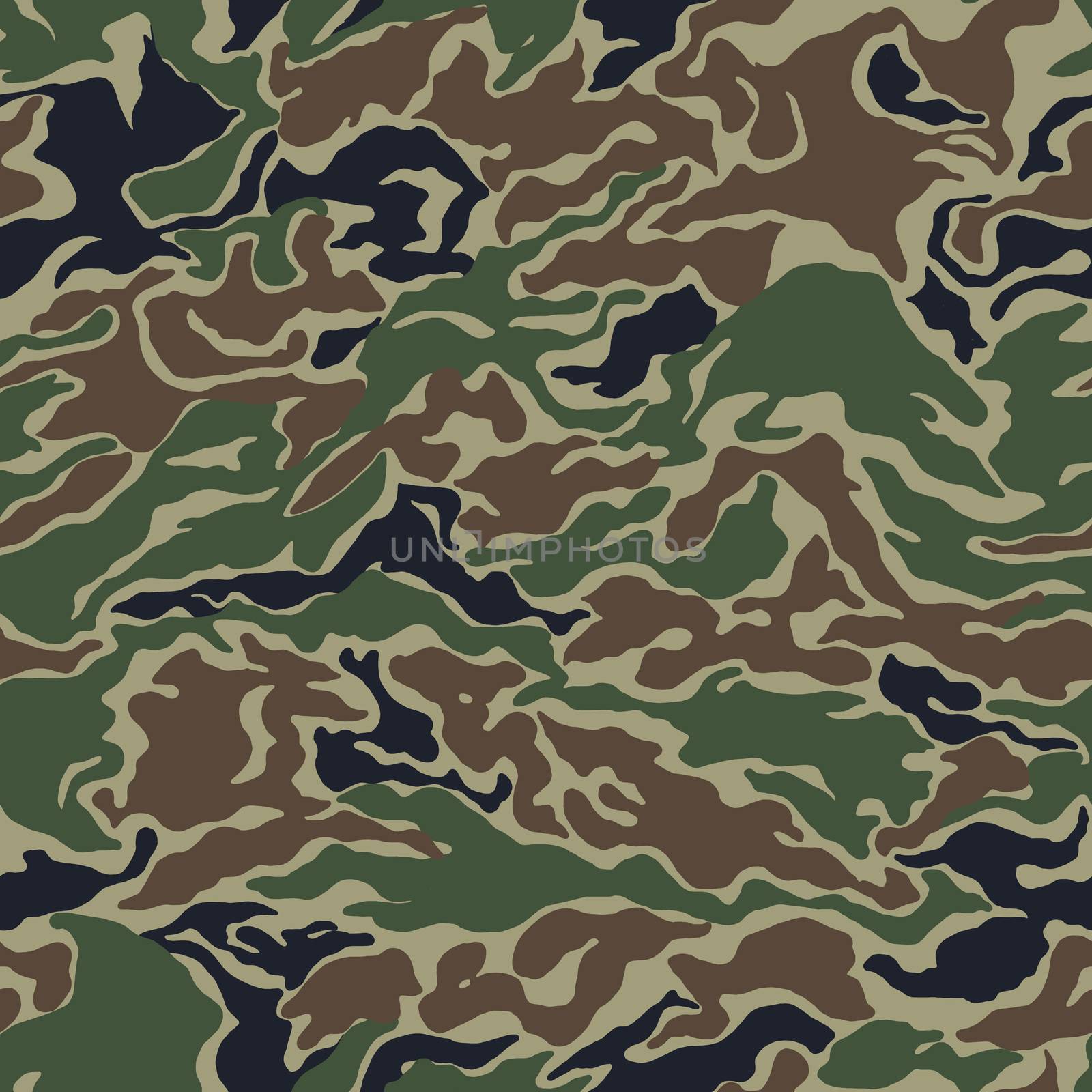 Army camouflage pattern design in multicolored color.Texture or background by Mastak80