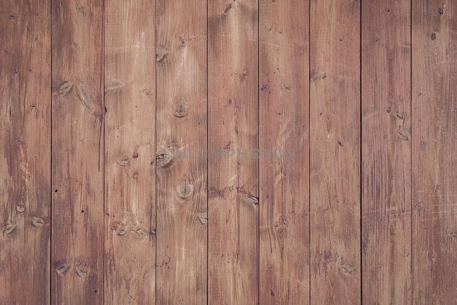 Wood floor with light brown Board texture and red tint