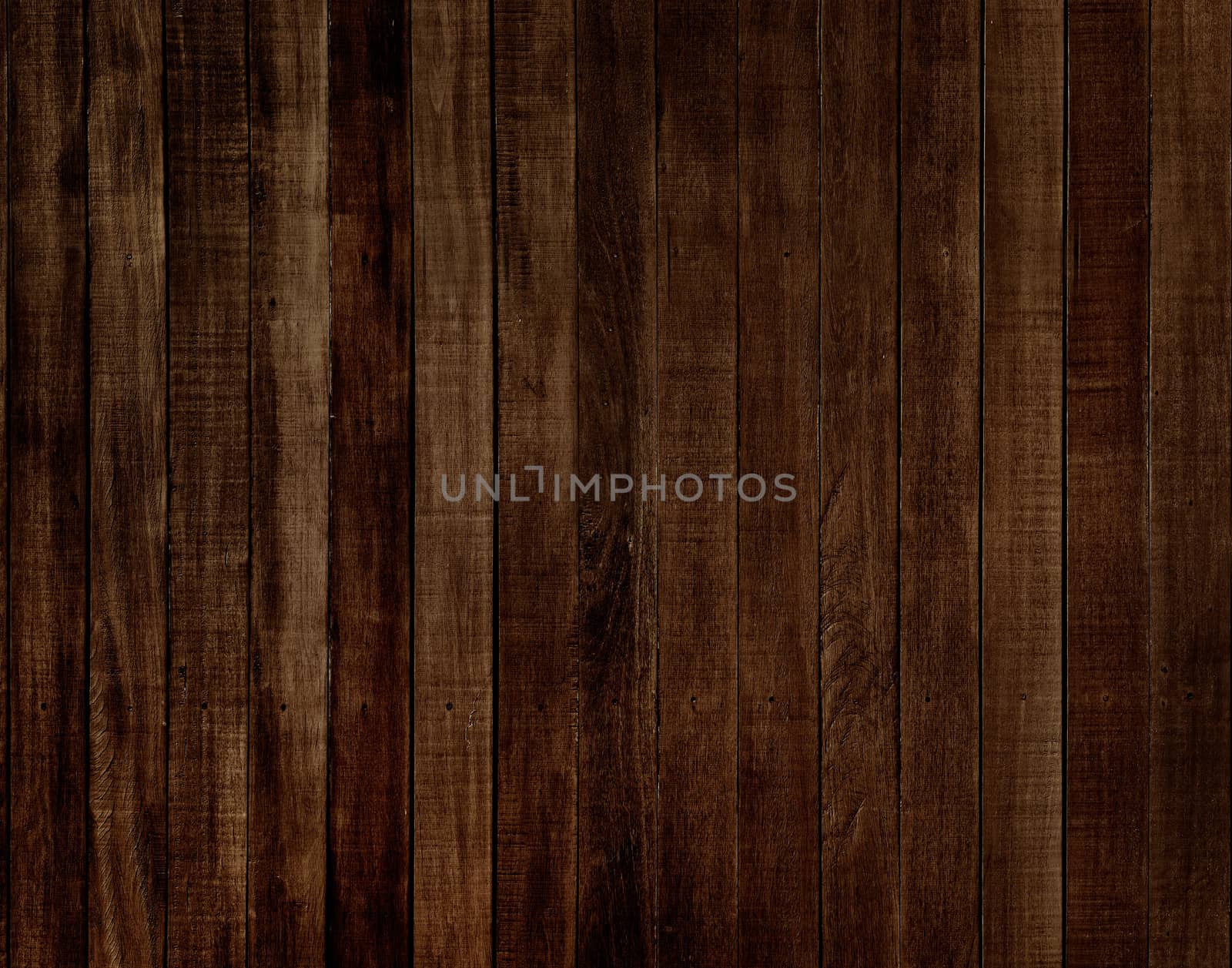 The texture of the wooden Board dark brown old house
