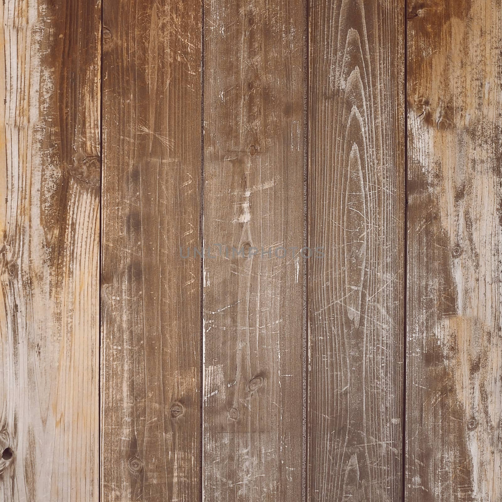 Texture of brown country fence with vertical lines
