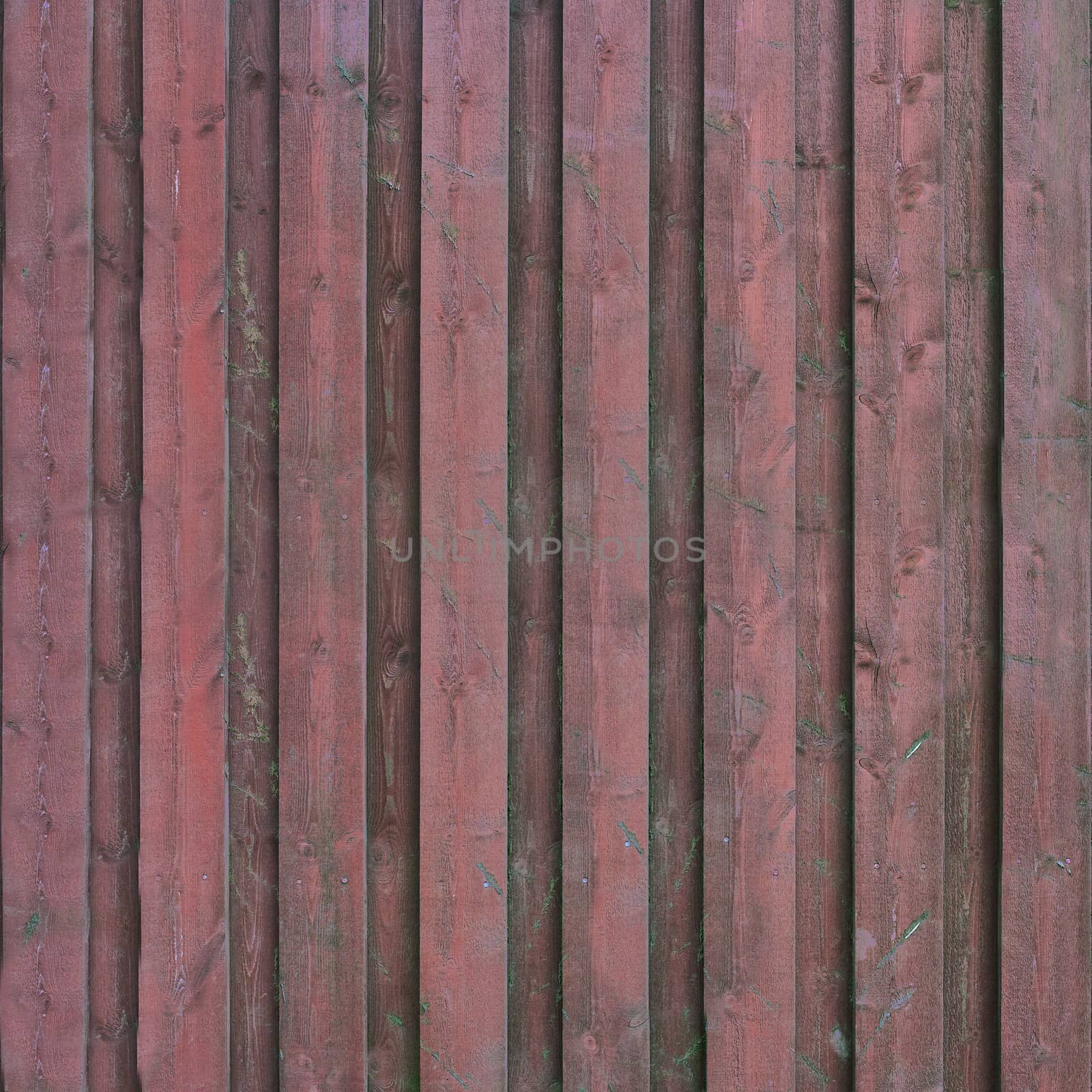 Red wooden Board for retro home interior