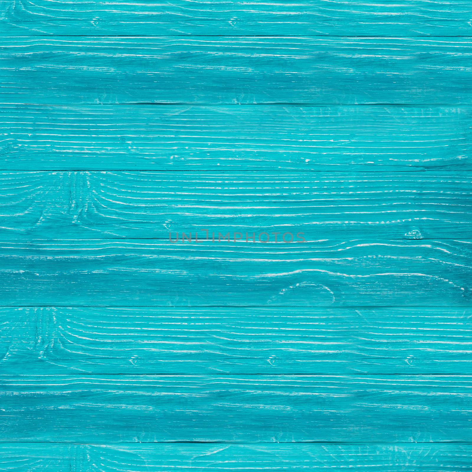 The fence is painted in turquoise color background or texture