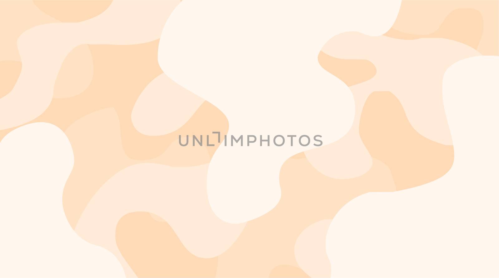 Camouflage orange background textile uniform. cartoon seamless pattern.