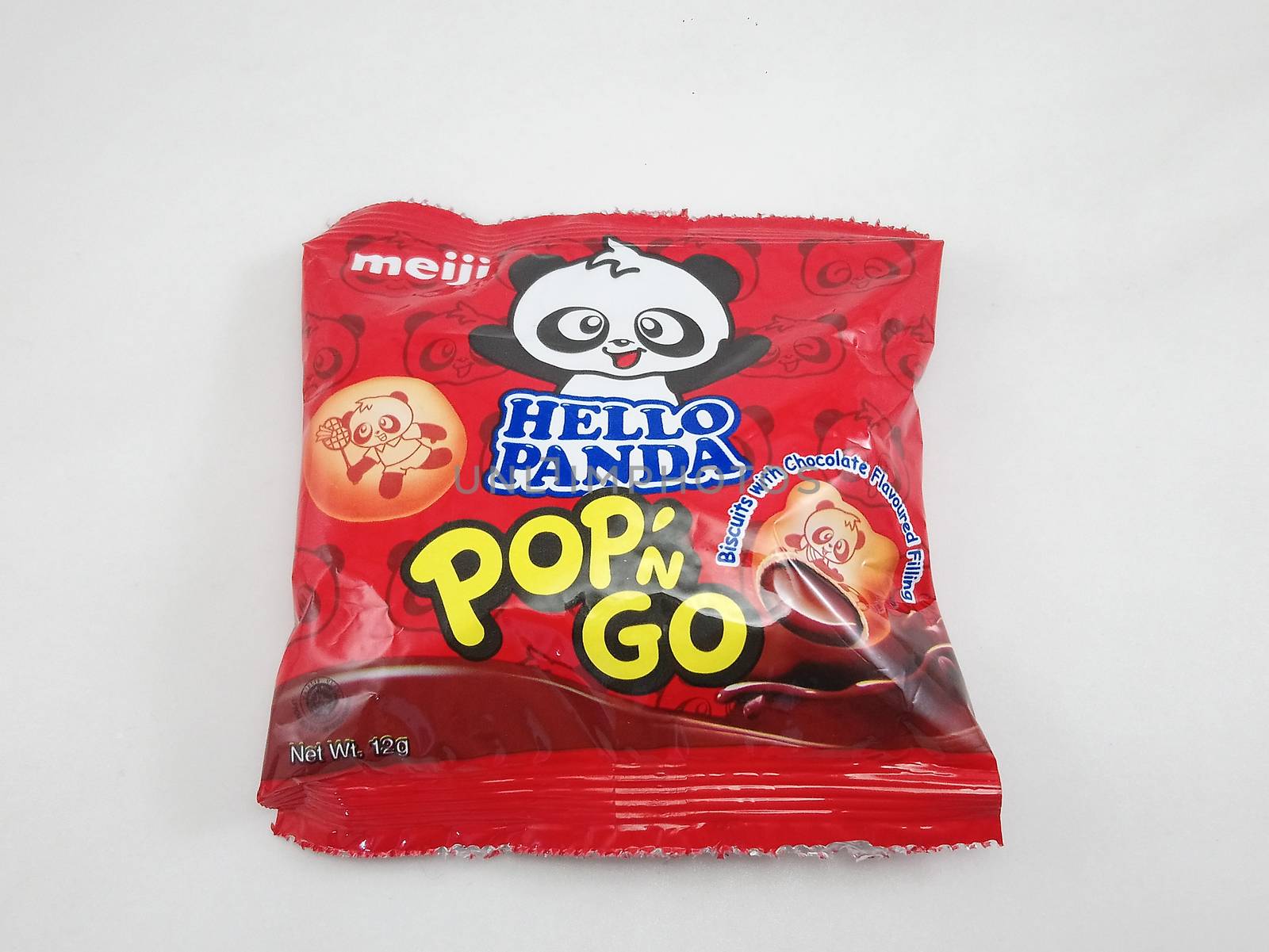 Meiji hello panda pop n go chocolate in Manila, Philippines by imwaltersy
