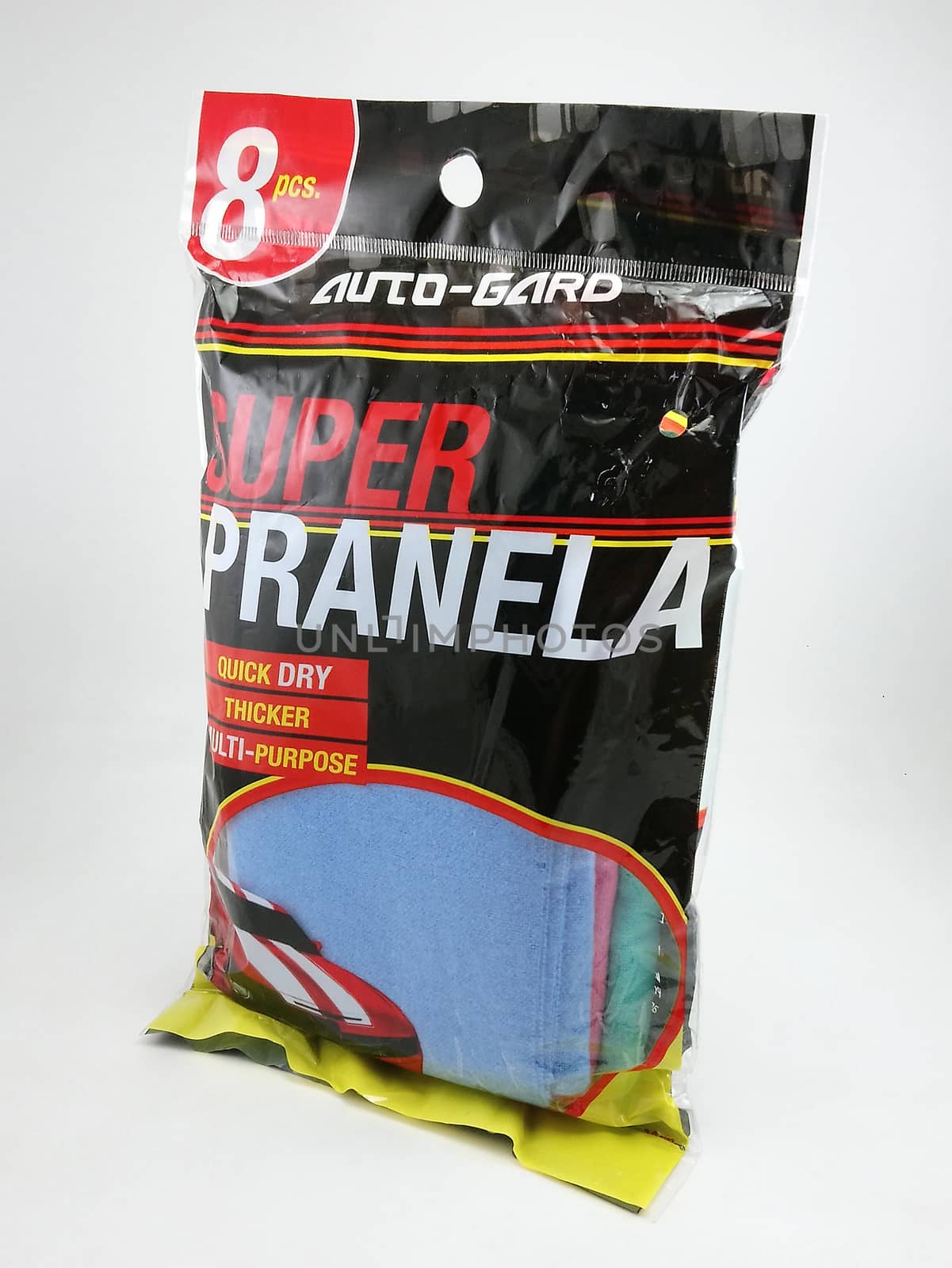 MANILA, PH - SEPT 22 - Auto gard super pranela cloth cleaner on September 22, 2020 in Manila, Philippines.