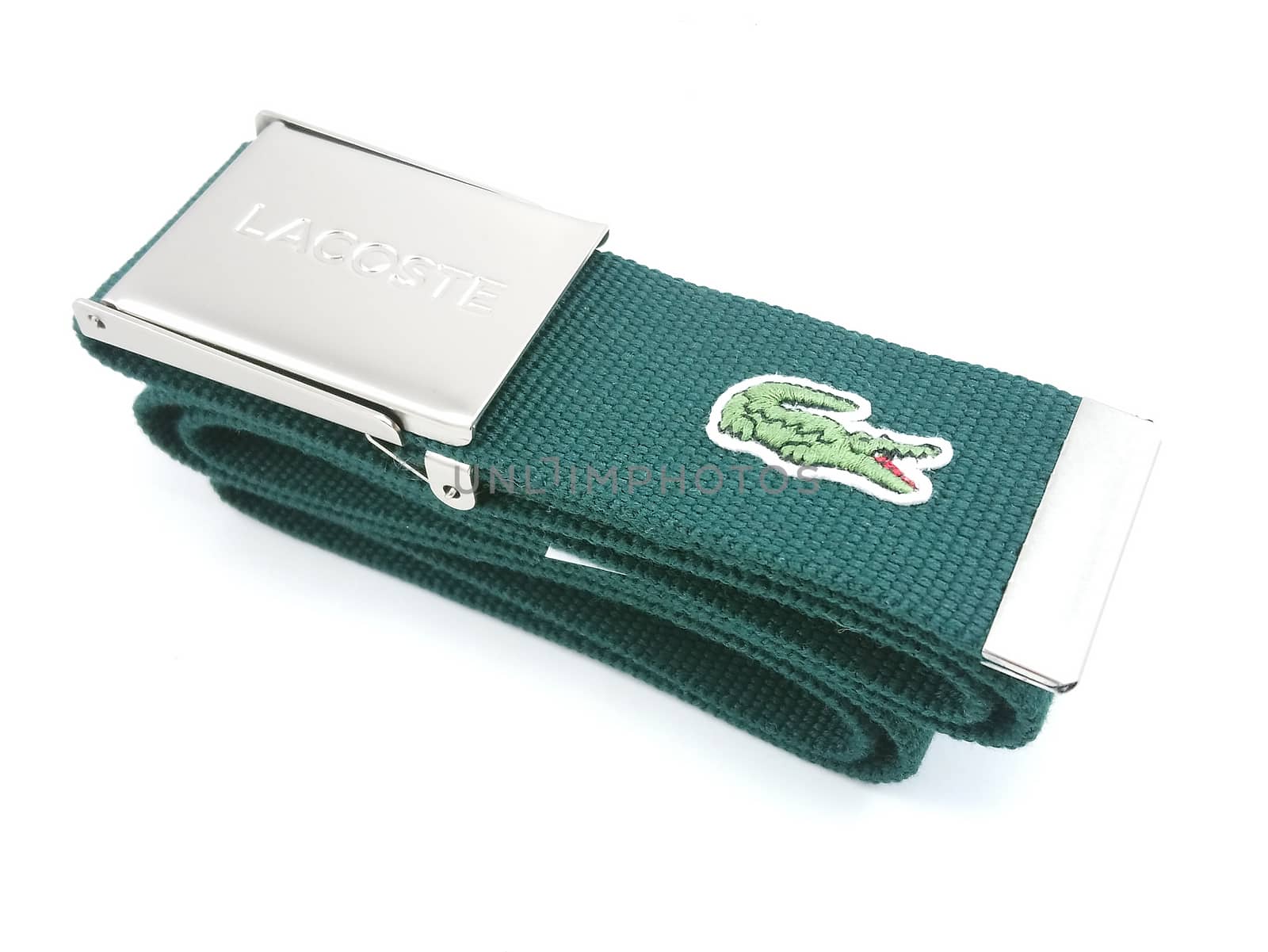 Lacoste mens belt green color with metal buckle in Manila, Phili by imwaltersy