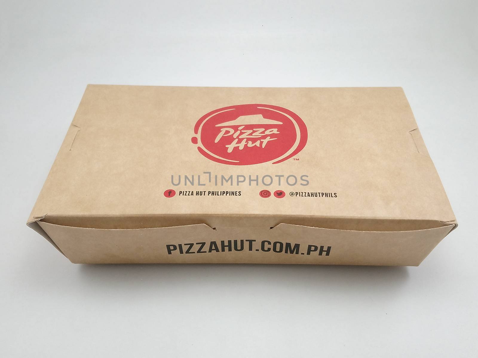 MANILA, PH - SEPT 22 - Pizza hut pasta noodle box on September 22, 2020 in Manila, Philippines.