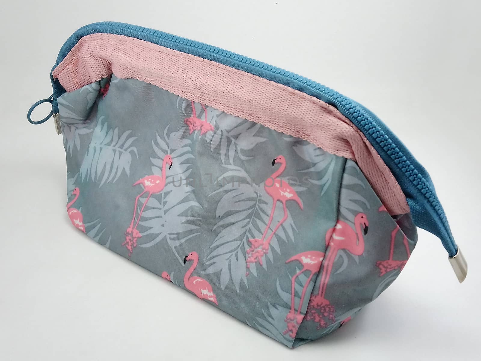 Flamingo pouch with zipper lock in Manila, Philippines by imwaltersy
