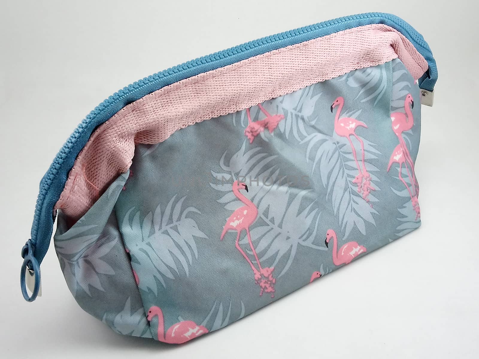 Flamingo pouch with zipper lock in Manila, Philippines by imwaltersy
