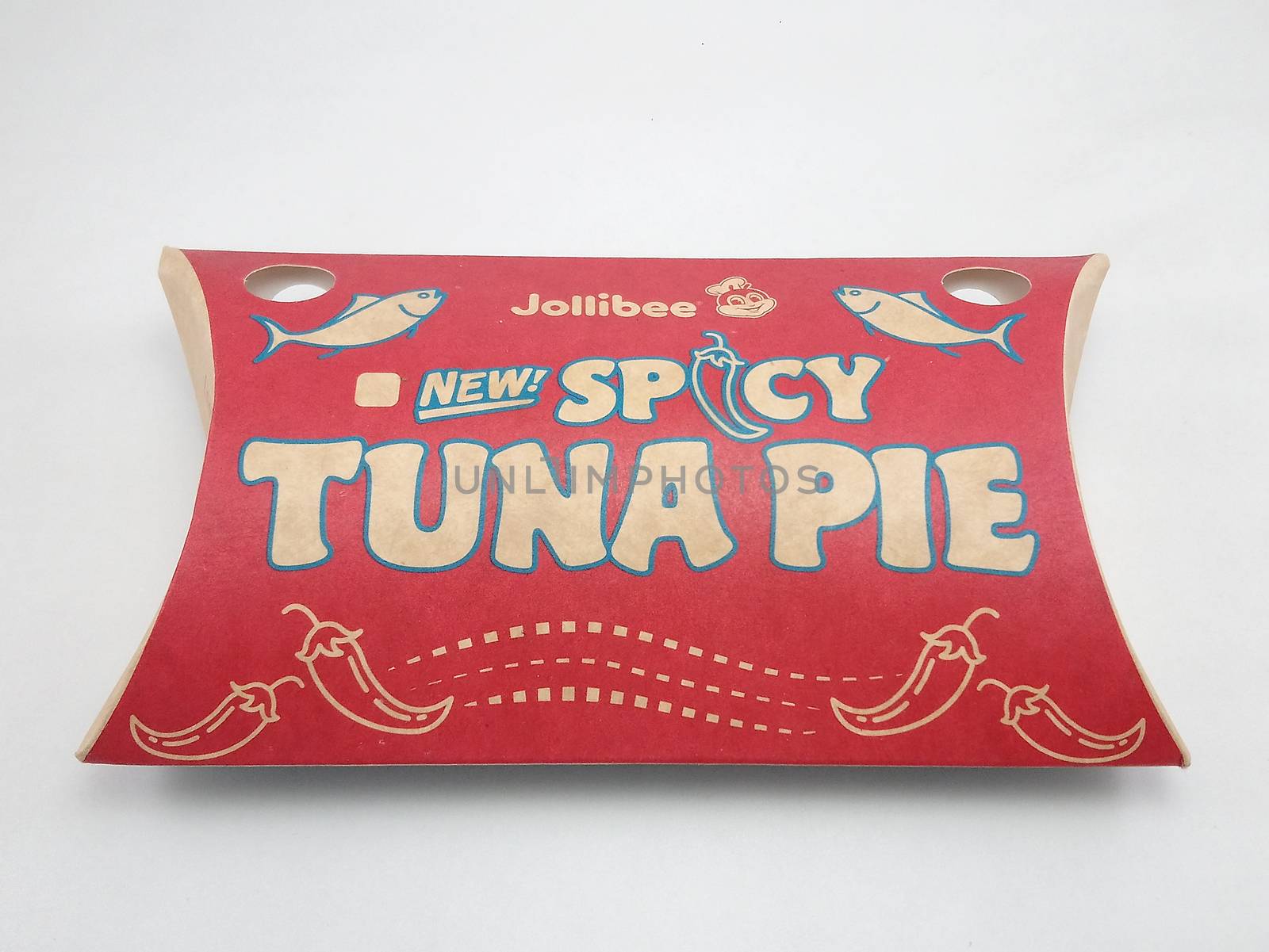 Jollibee spicy tuna pie in Manila, Philippines by imwaltersy