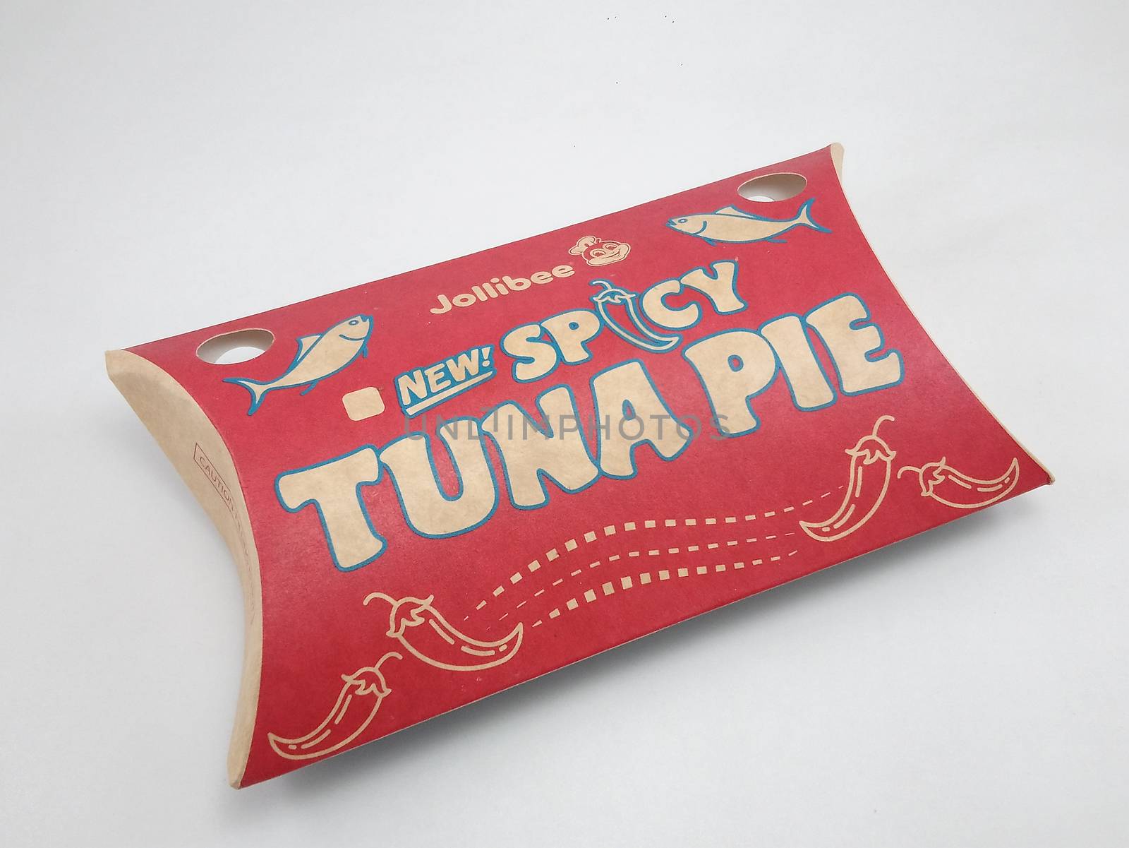 Jollibee spicy tuna pie in Manila, Philippines by imwaltersy