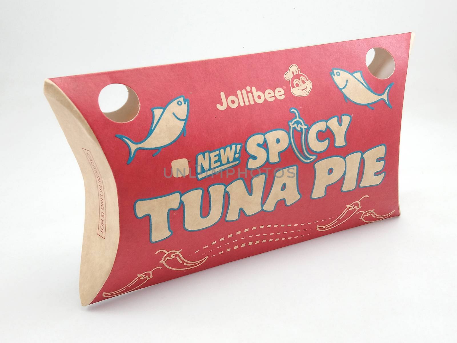Jollibee spicy tuna pie in Manila, Philippines by imwaltersy