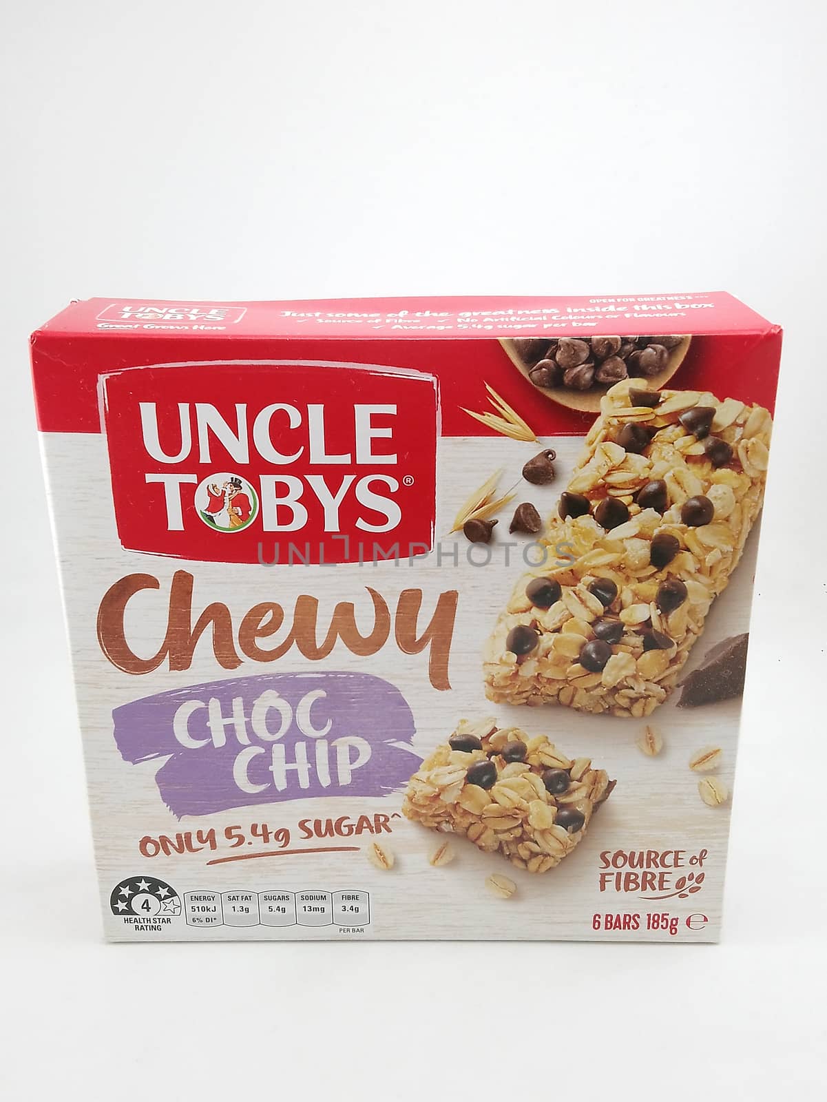 Uncle tobys chewy choc chip fiber bar in Manila, Philippines by imwaltersy