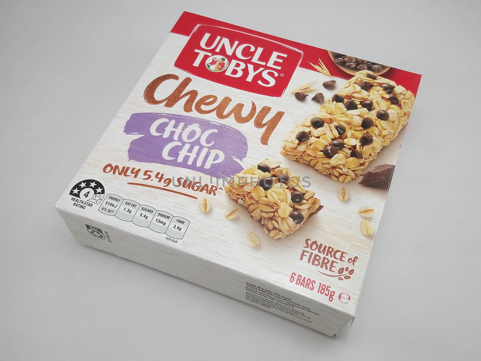 Uncle tobys chewy choc chip fiber bar in Manila, Philippines by imwaltersy