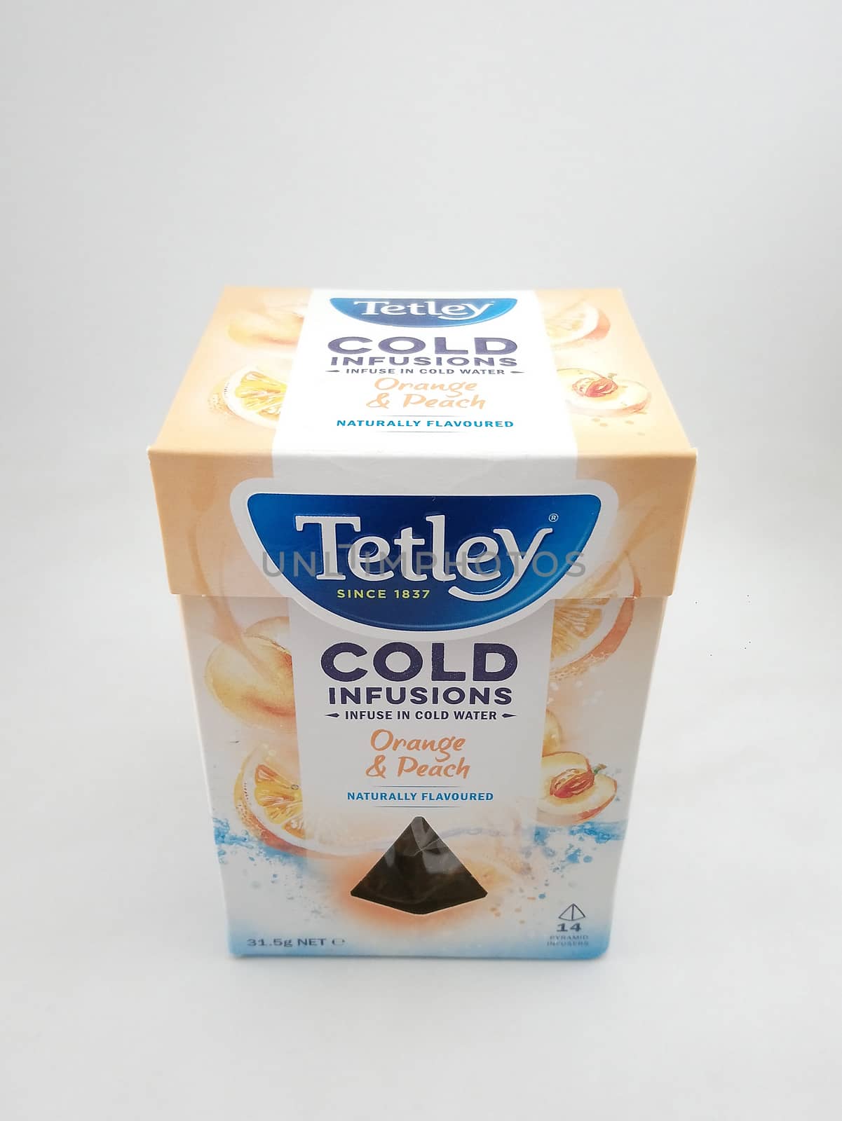 Tetley cold infusions orange and peach in Manila, Philippines by imwaltersy