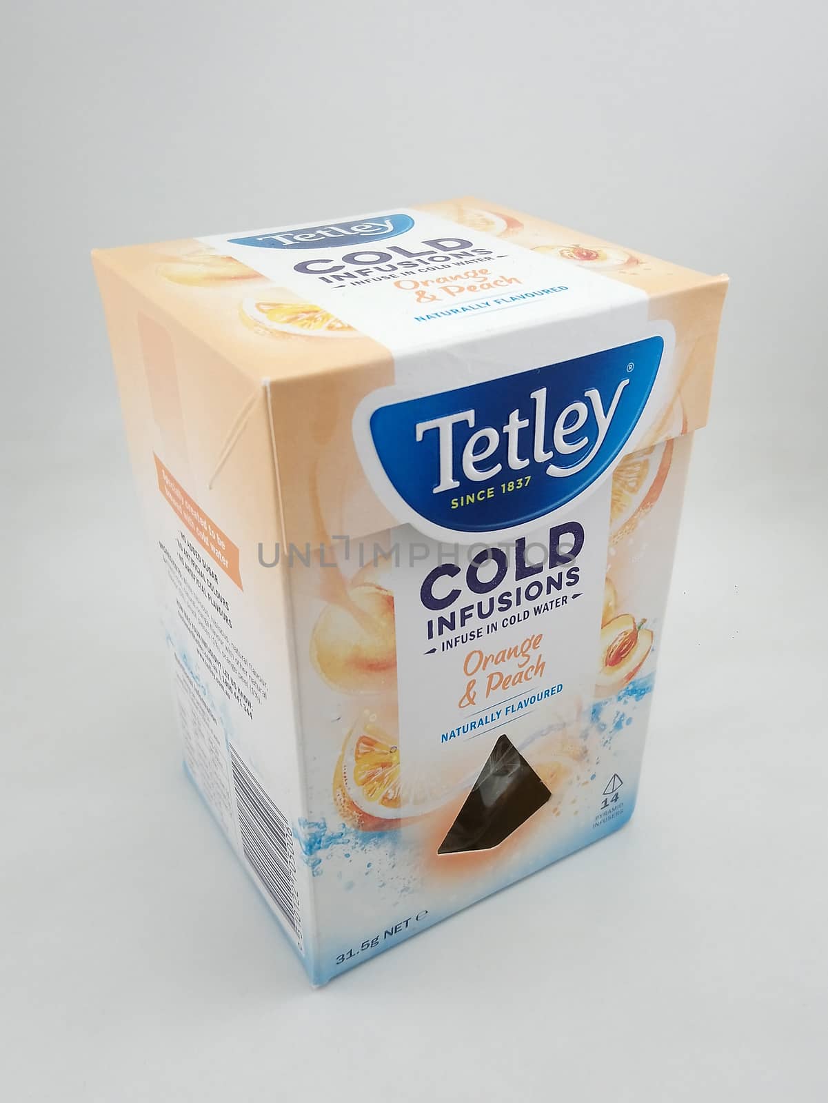 Tetley cold infusions orange and peach in Manila, Philippines by imwaltersy