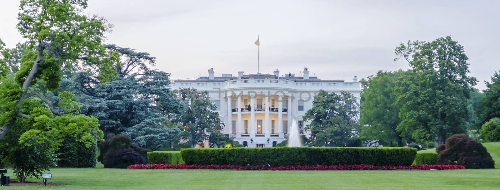 The White House in Washington DC, USA by marcorubino