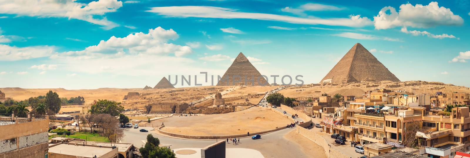 Panorama of Giza by Givaga