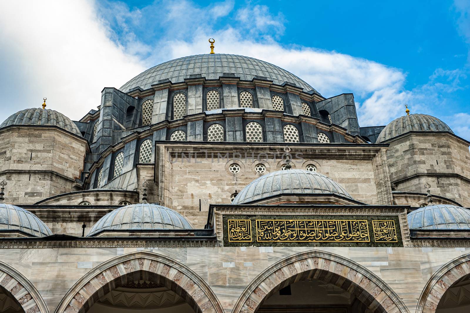 Blue Mosque (Mosque of Sultan Ahmet) in Istanbul, Turkey