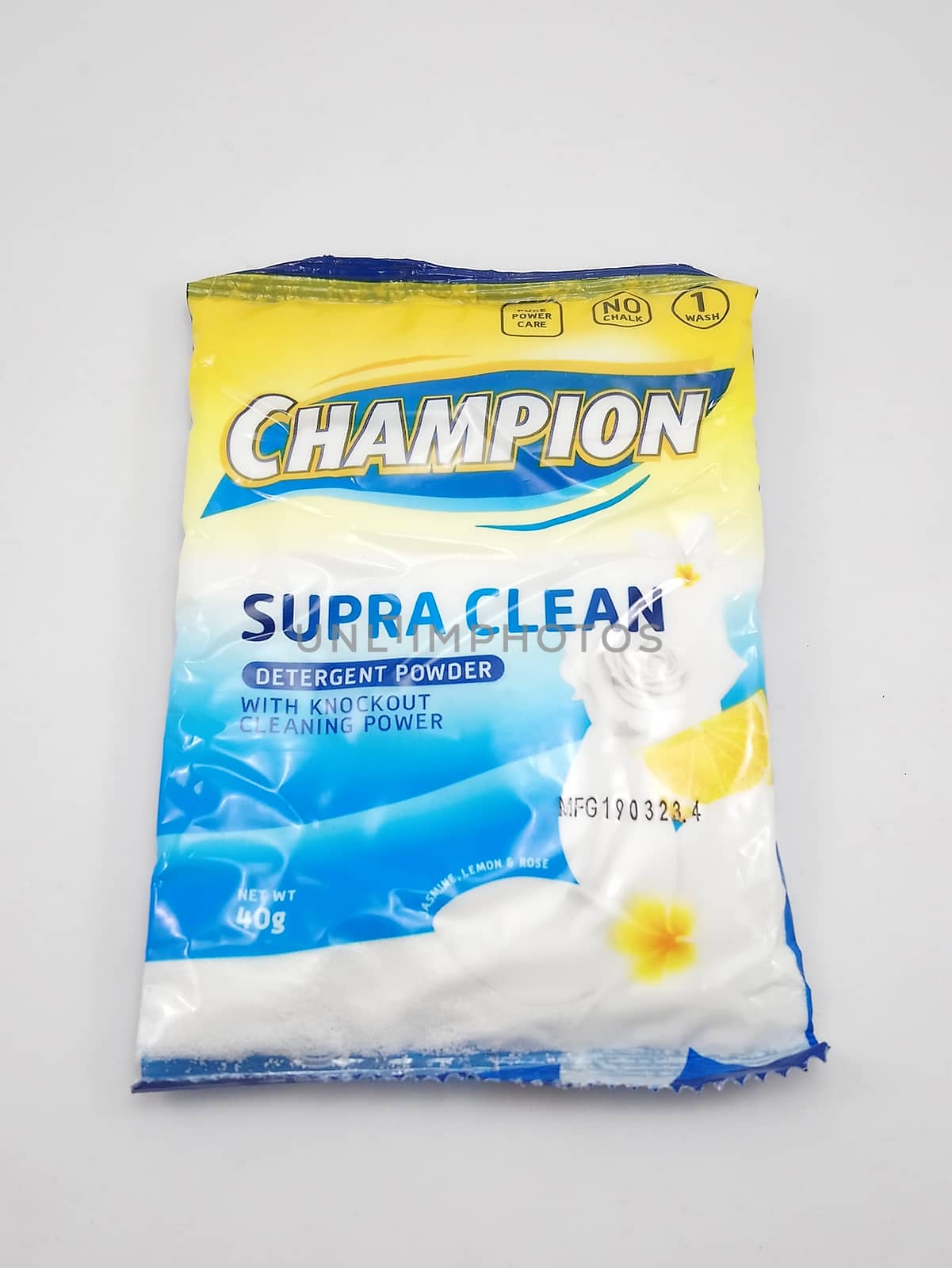 Champion supra clean detergent powder in Manila, Philippines by imwaltersy