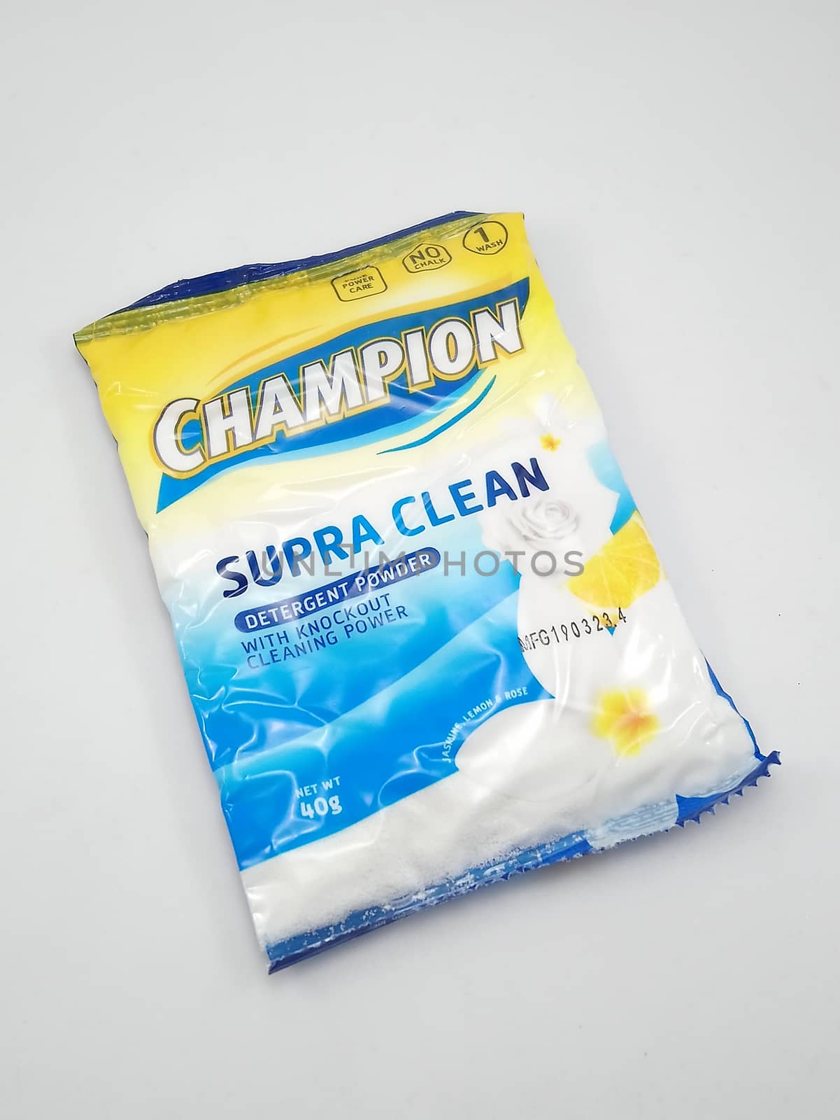 Champion supra clean detergent powder in Manila, Philippines by imwaltersy