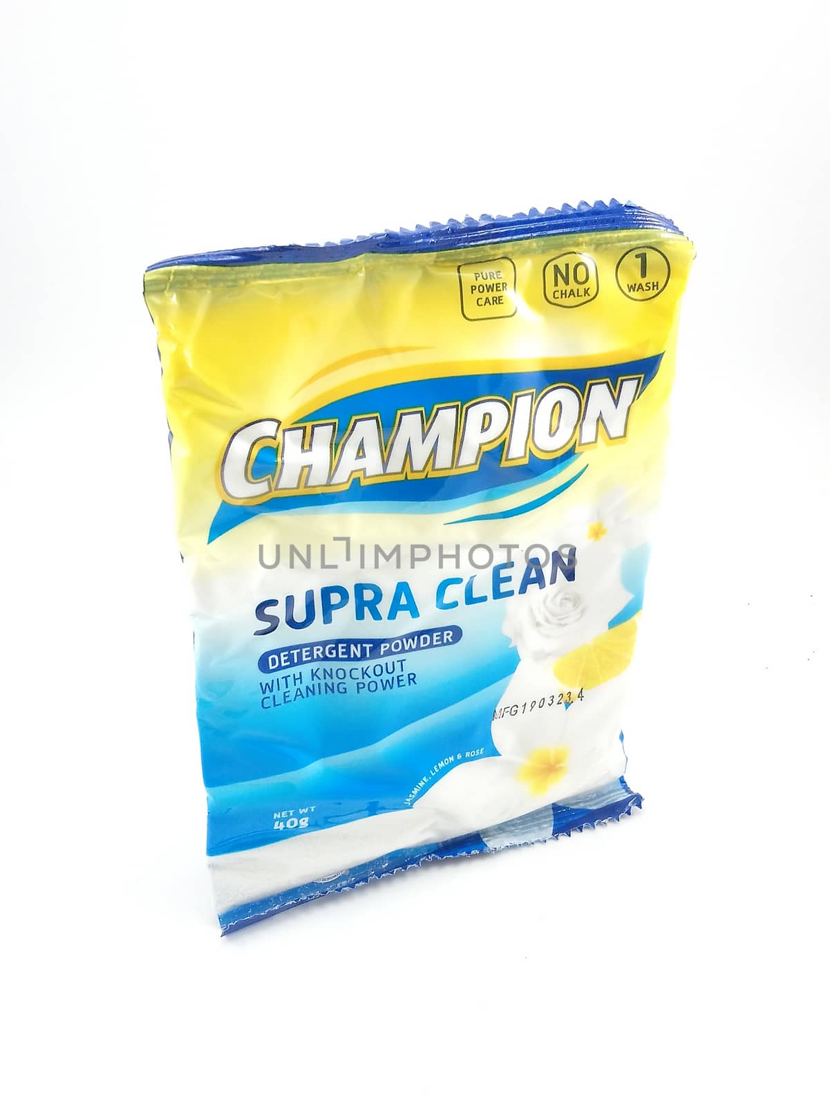 Champion supra clean detergent powder in Manila, Philippines by imwaltersy