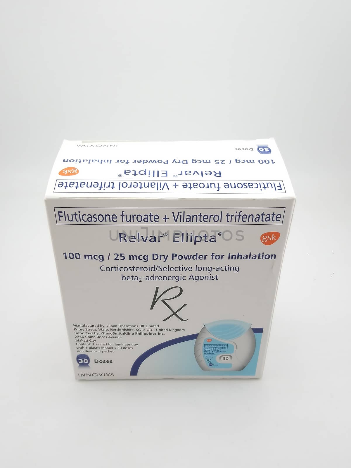 Relvar ellipta dry powder for inhalation in Manila, Philippines by imwaltersy