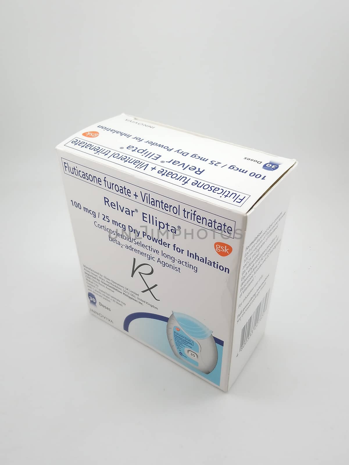 Relvar ellipta dry powder for inhalation in Manila, Philippines by imwaltersy