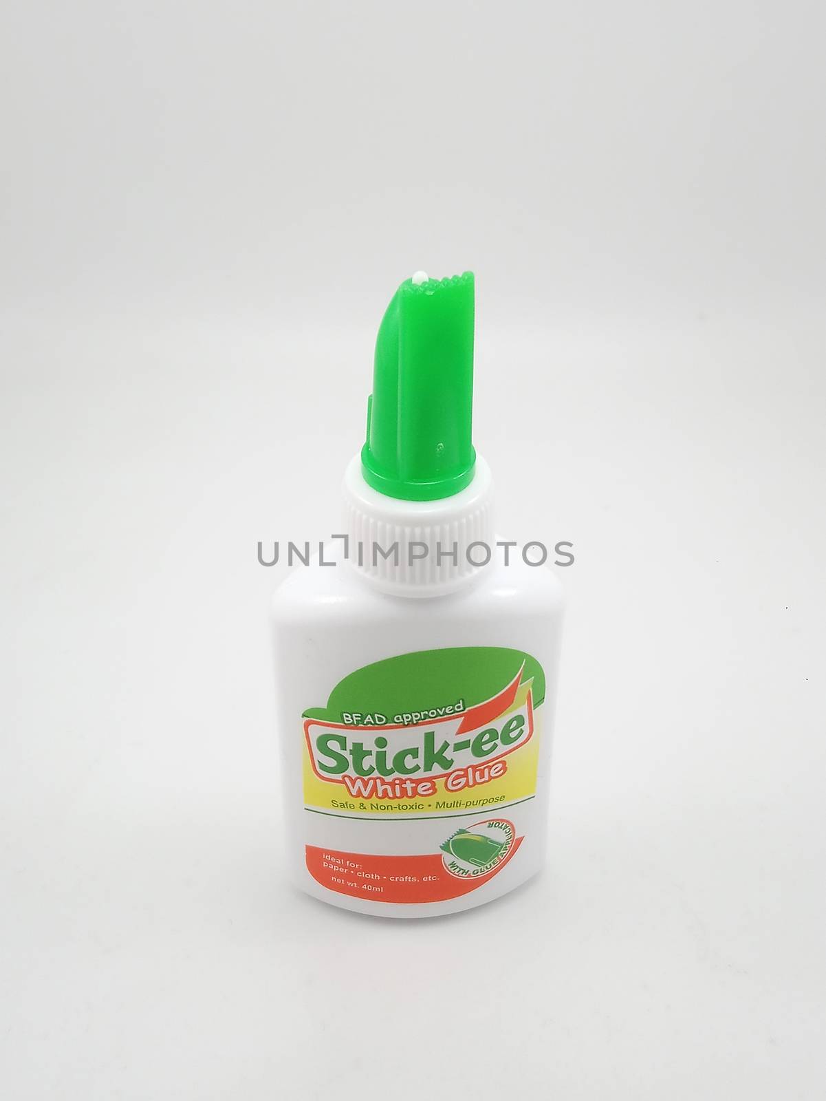 Stickee white glue tube bottle in Manila, Philippines by imwaltersy