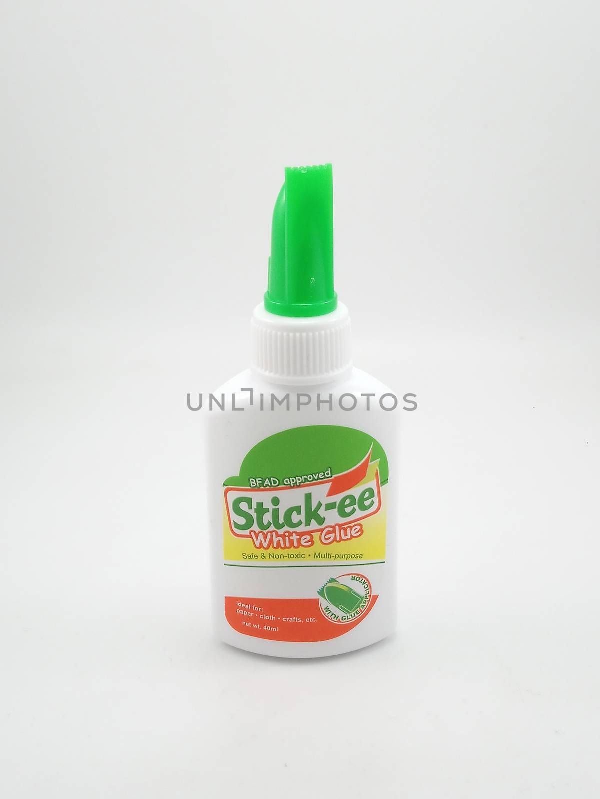 Stickee white glue tube bottle in Manila, Philippines by imwaltersy