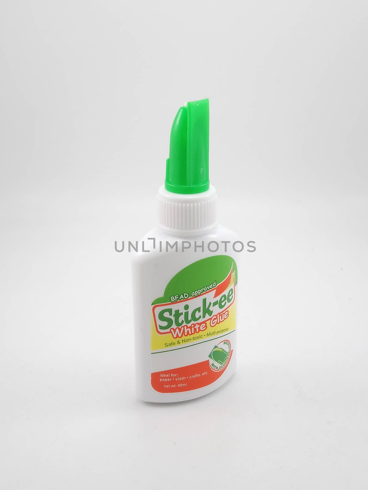 Stickee white glue tube bottle in Manila, Philippines by imwaltersy