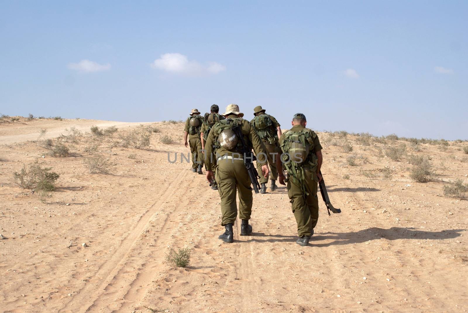 Israeli Army military exercise by javax
