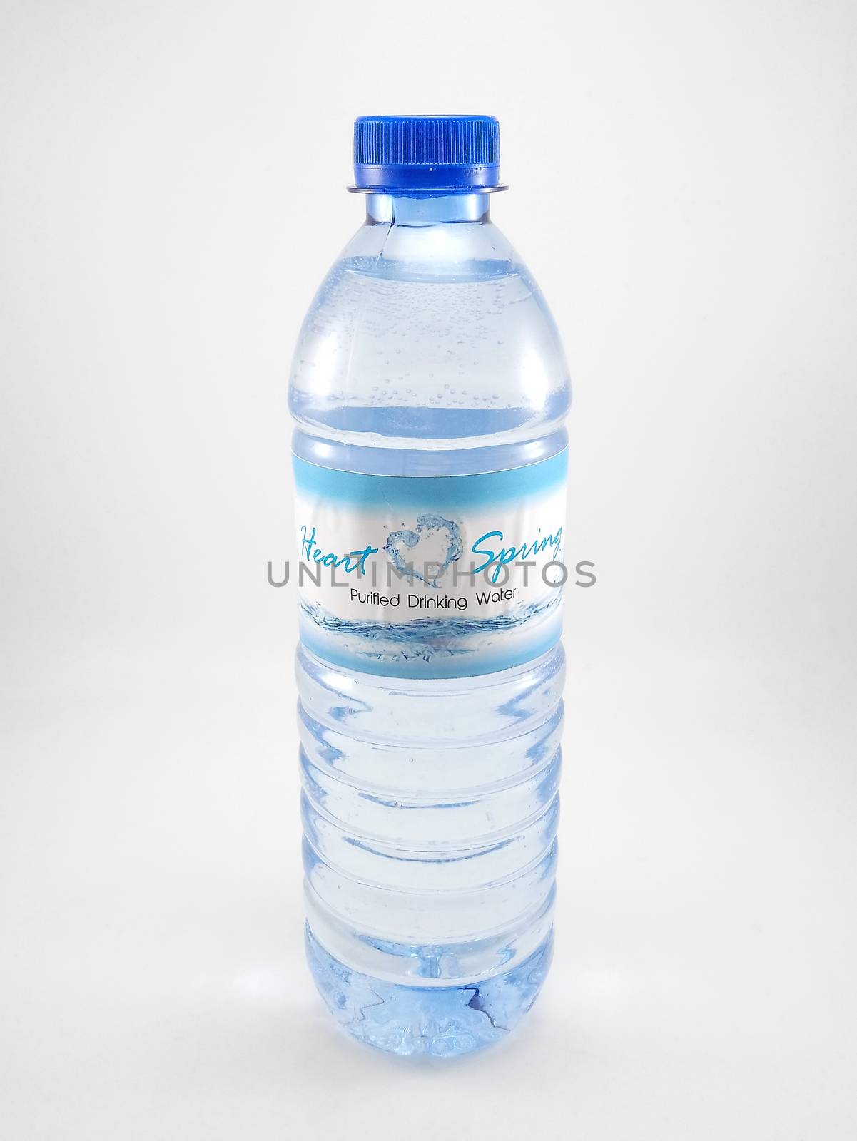 Heart spring bottled water in Manila, Philippines by imwaltersy