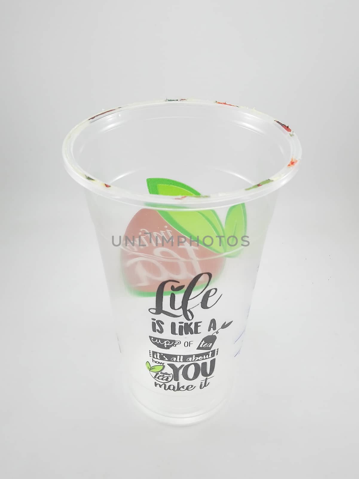 Infinitea drinking cup in Manila, Philippines by imwaltersy