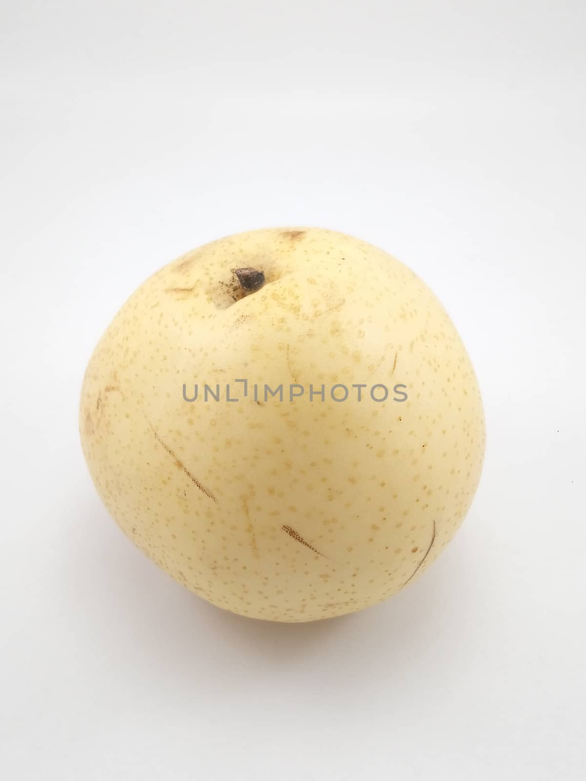 Yellow natural fruit pear food seen in the fruit market 