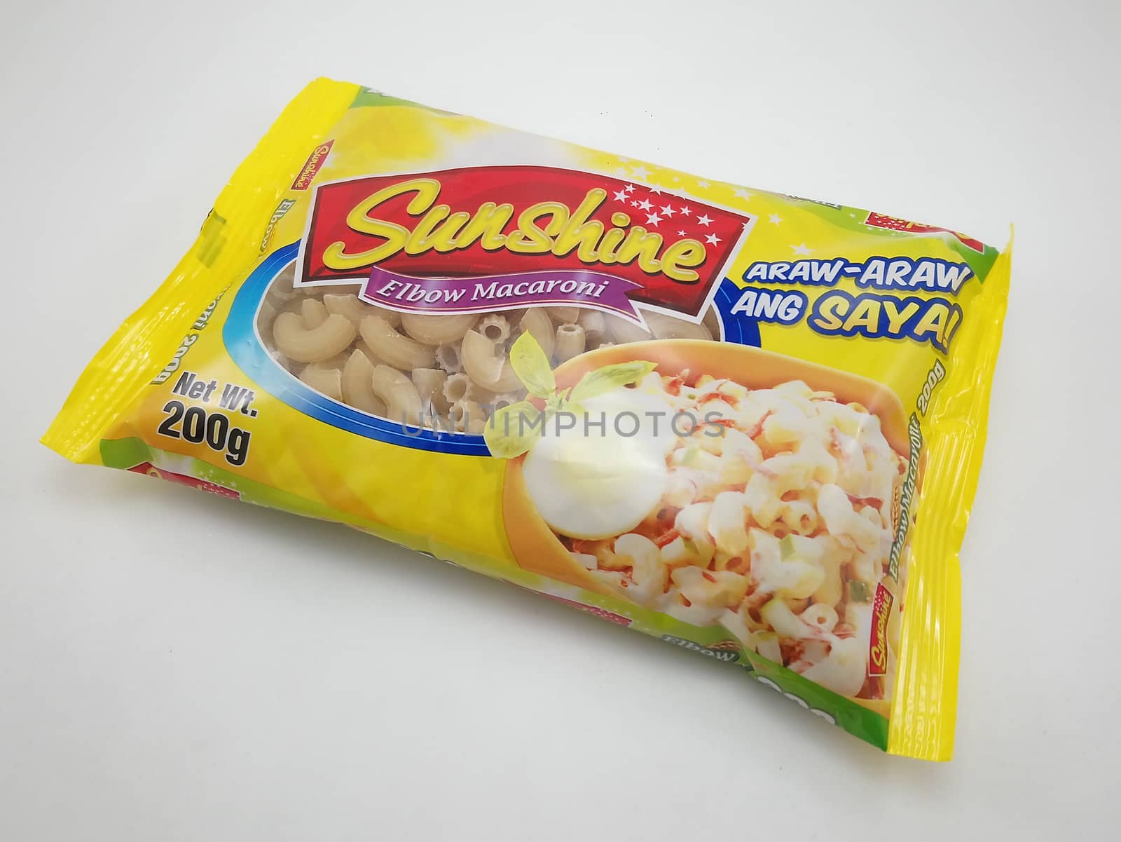 Sunshine elbow macaroni in Manila, Philippines by imwaltersy