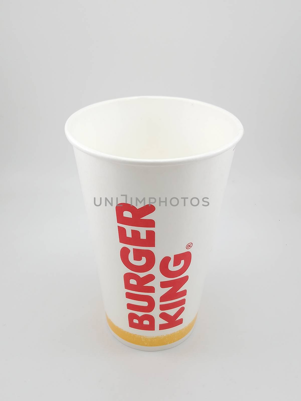 Burger king drinking cup in Manila, Philippines by imwaltersy