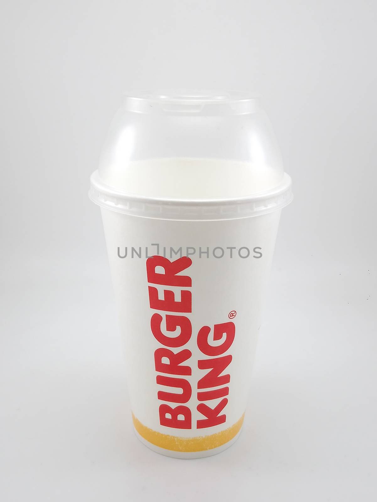 Burger king drinking cup in Manila, Philippines by imwaltersy