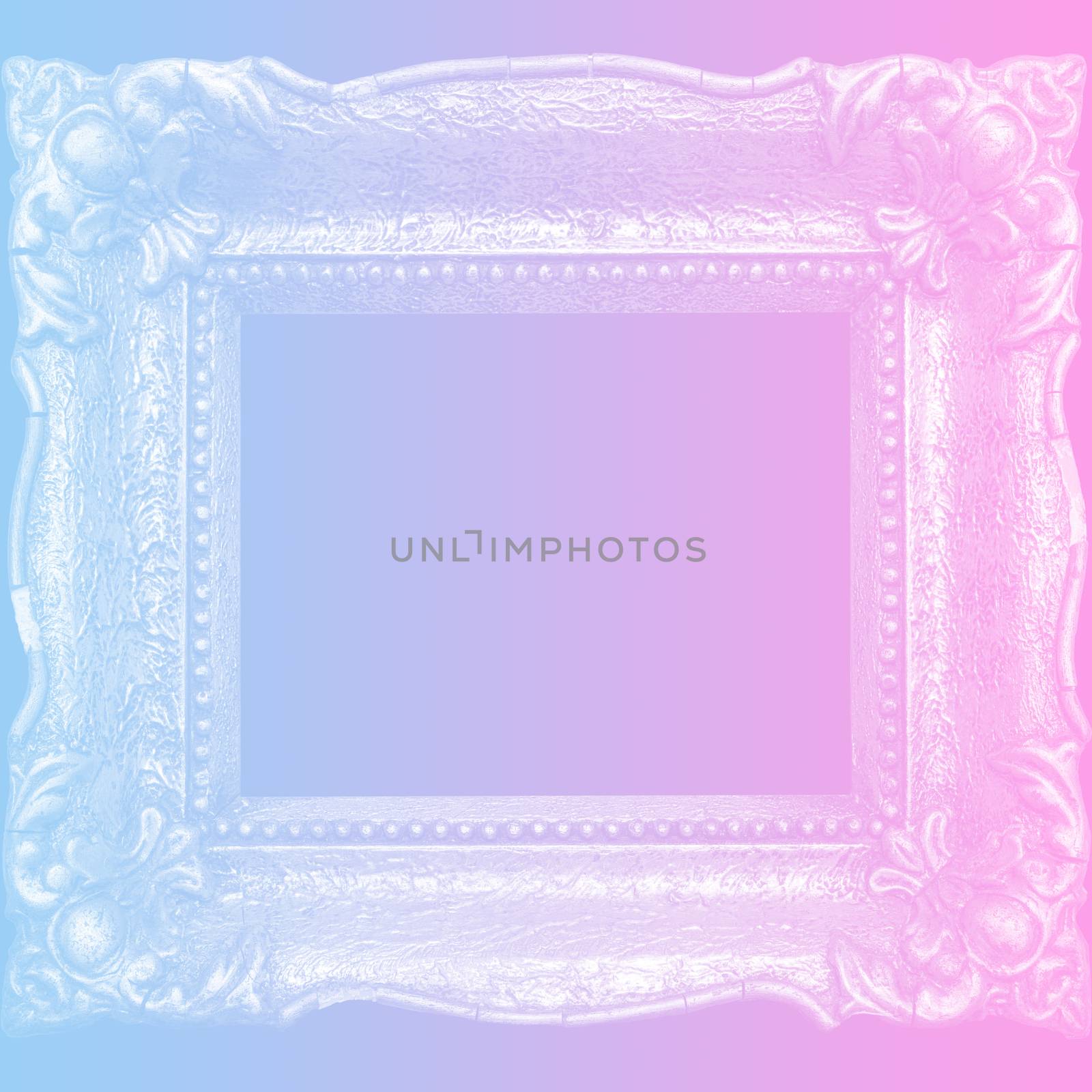 Square Background Frame Blue Pink by adamr