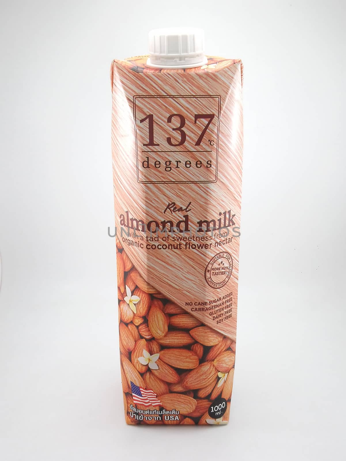 137 degrees almond milk in Manila, Philippines by imwaltersy