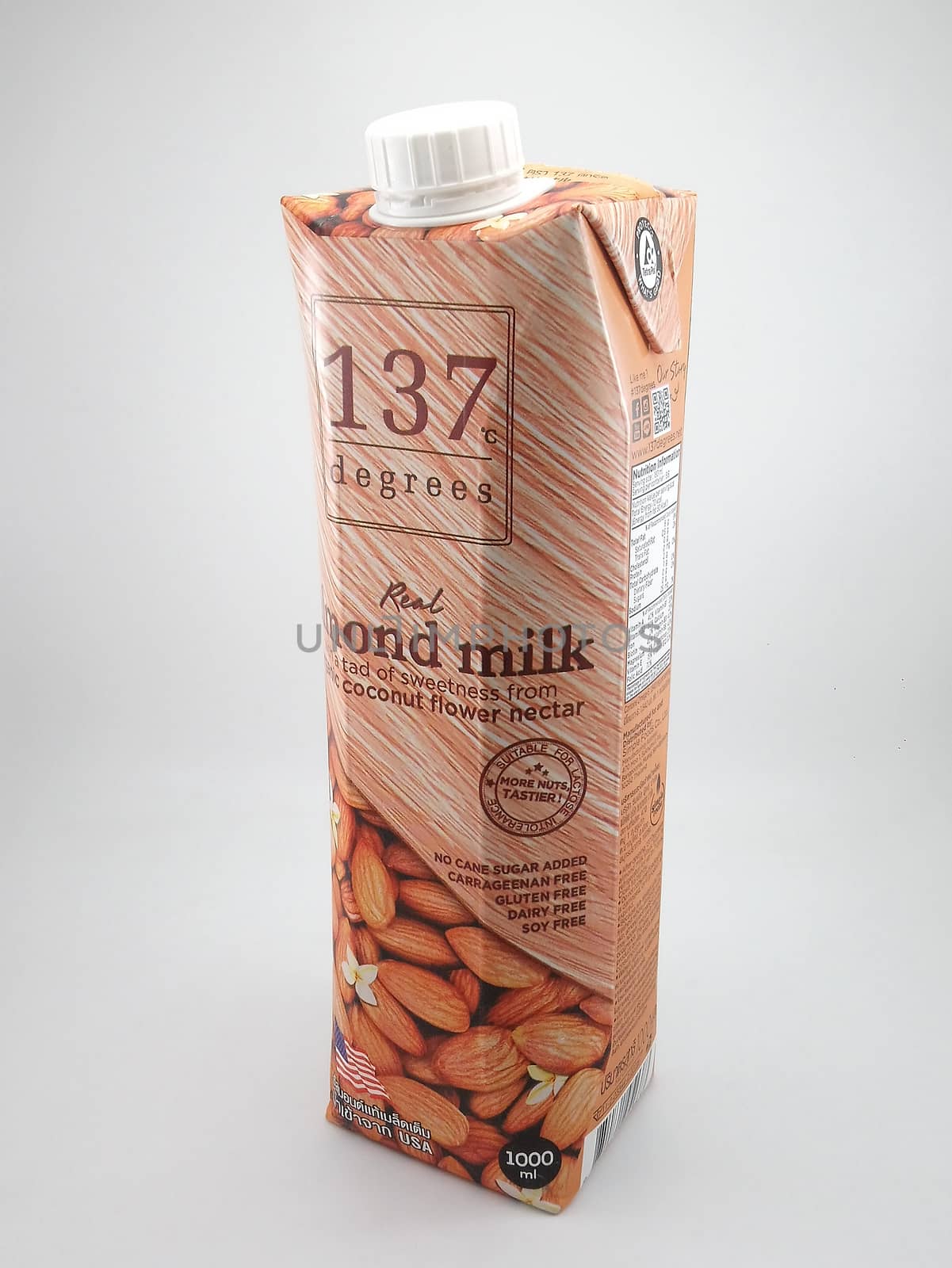 137 degrees almond milk in Manila, Philippines by imwaltersy